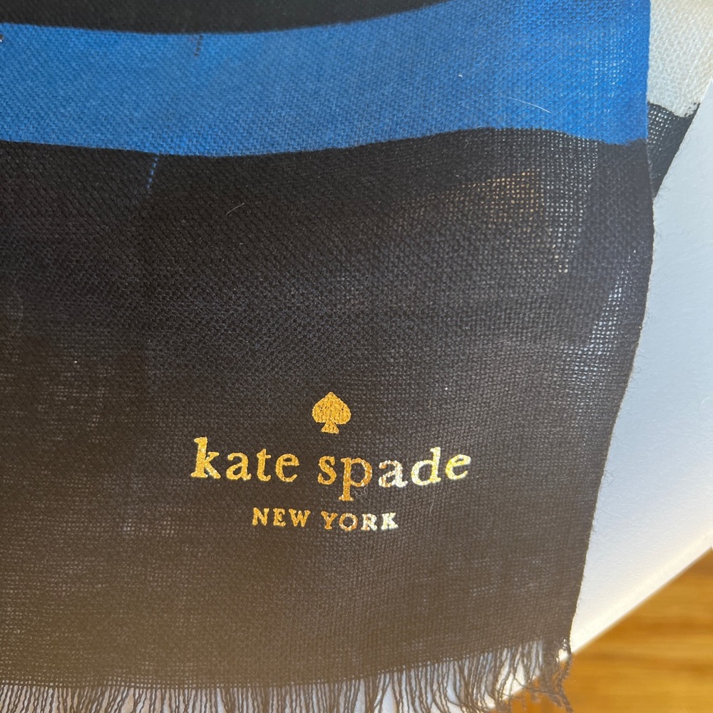kate spade Summer-weight Wool Wrap Scarf - Picture 3 of 4